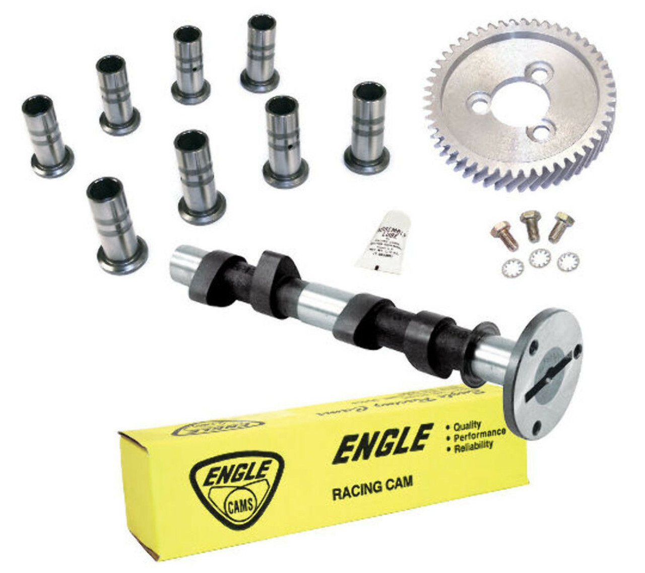 ENGLE W110 CAM KIT, WITH CAM GEAR AND LIFTERS FOR VW TYPE 1, 2, 3 1600cc