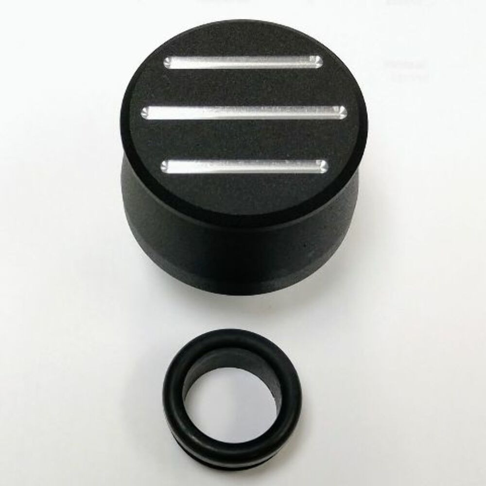 Tall Black Ball Milled Aluminum Engine Dress Up Kit, Fits Chevy SBC Hot Rat Street Rod