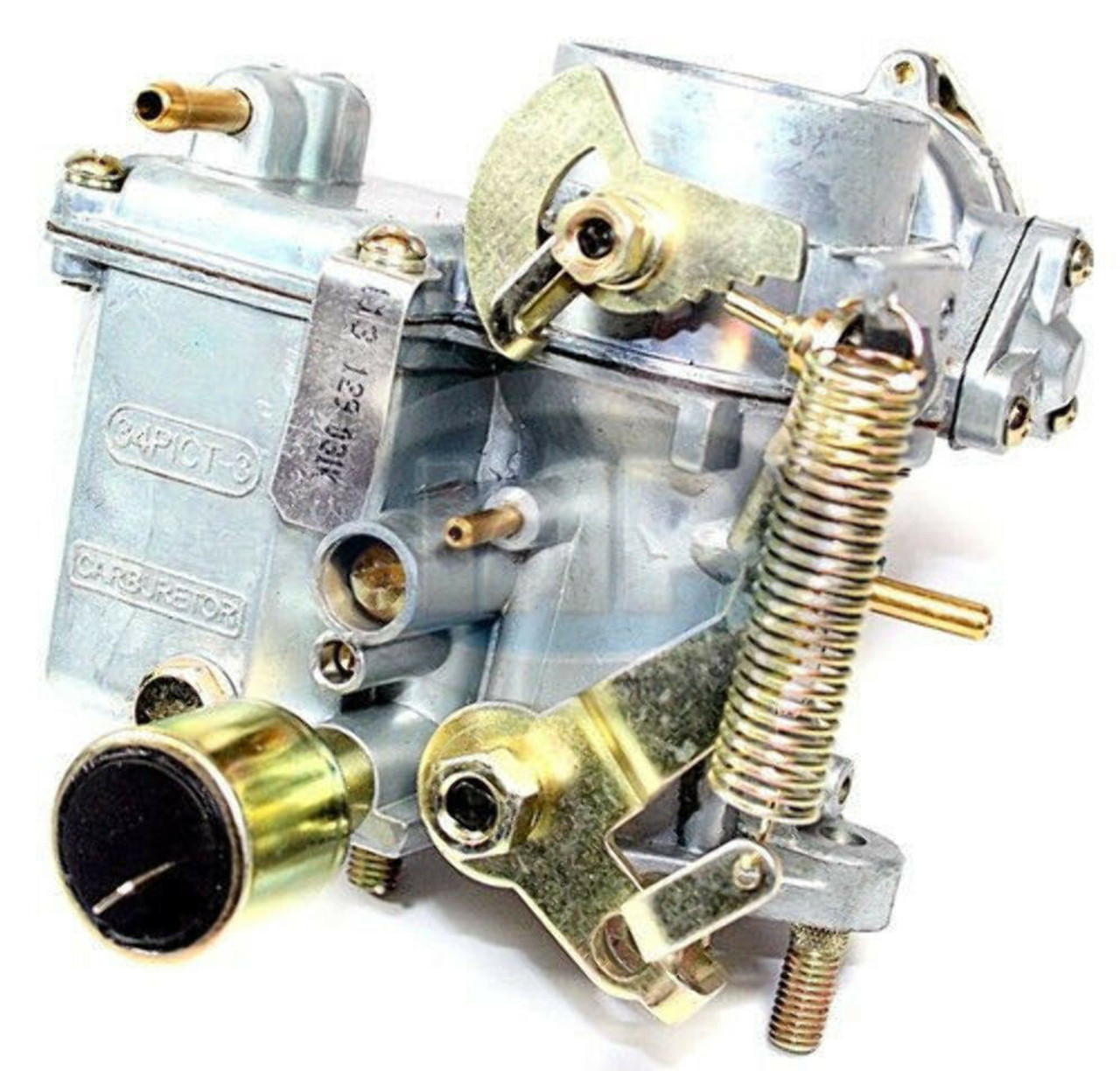 VOLKSWAGEN BEETLE BUG BRAND NEW 34 PICT-3 STOCK CARBURETOR   ELECTRIC  CHOKE