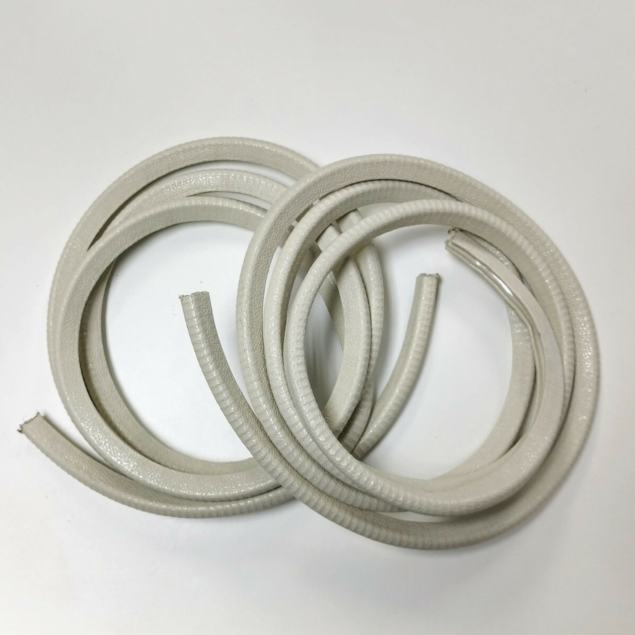 Pinchwelt, 1/4 Window Pop-Out, White, Pair Fits VW Type-1 Bug 1952-77, Type-3 61-73