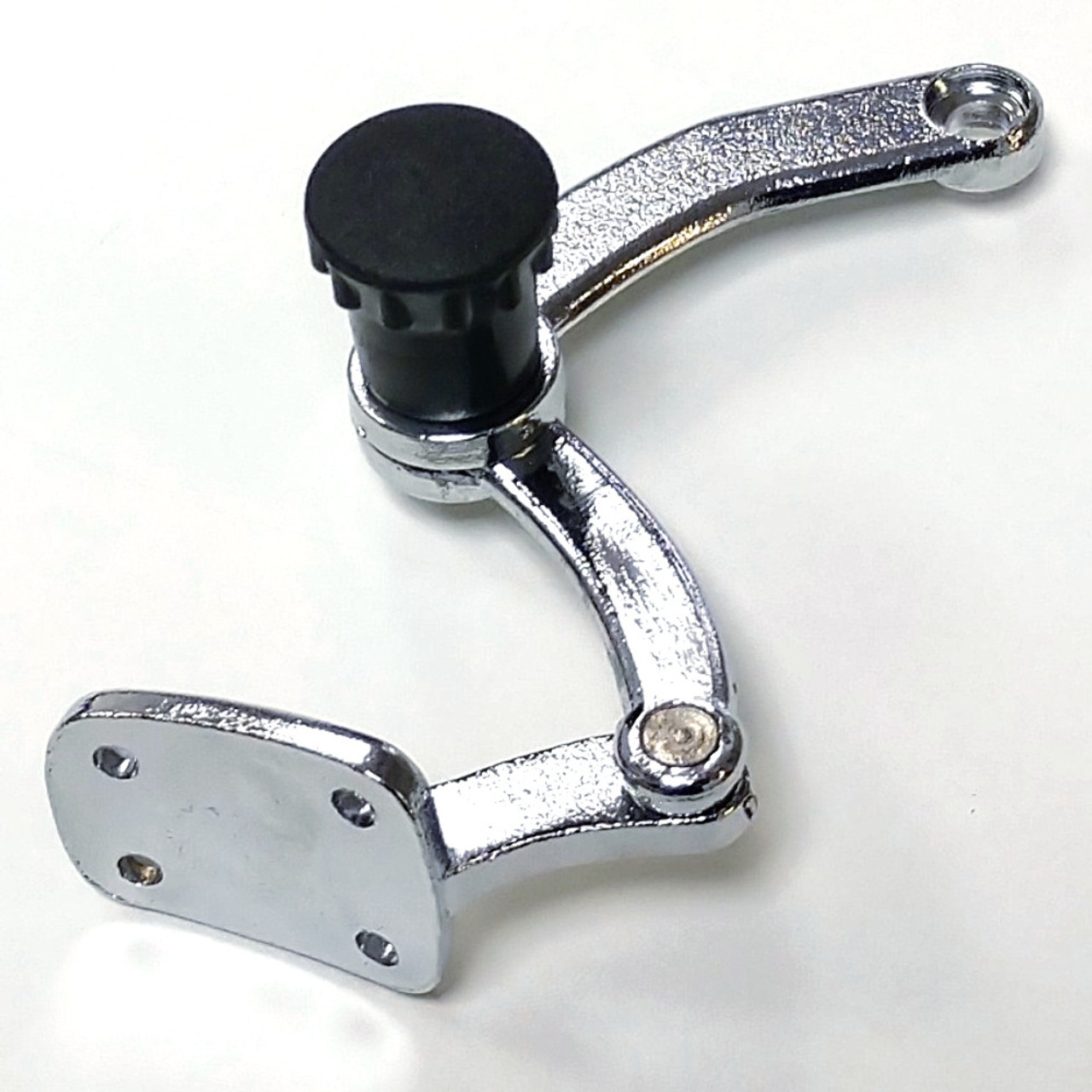Quarter Window Pop-Out Latch, w/ Black Knob, Right, For VW Type 1 Bug 1952-1964