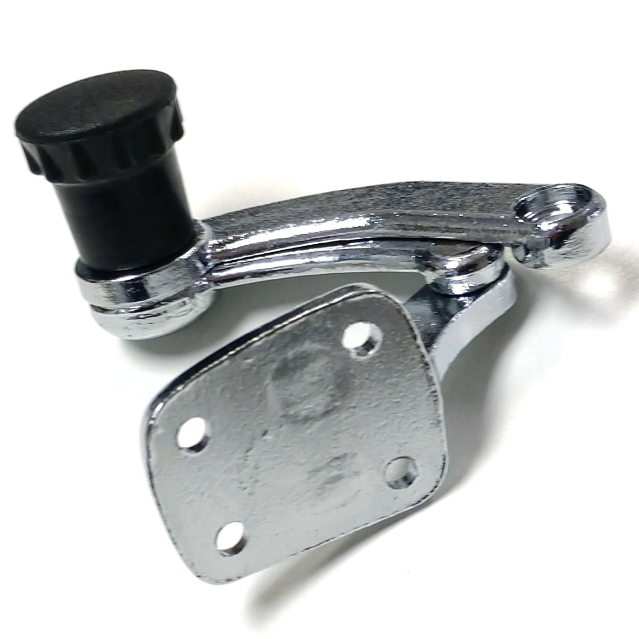 Quarter Window Pop-Out Latch, w/ Black Knob, Right, For VW Type 1 Bug 1952-1964