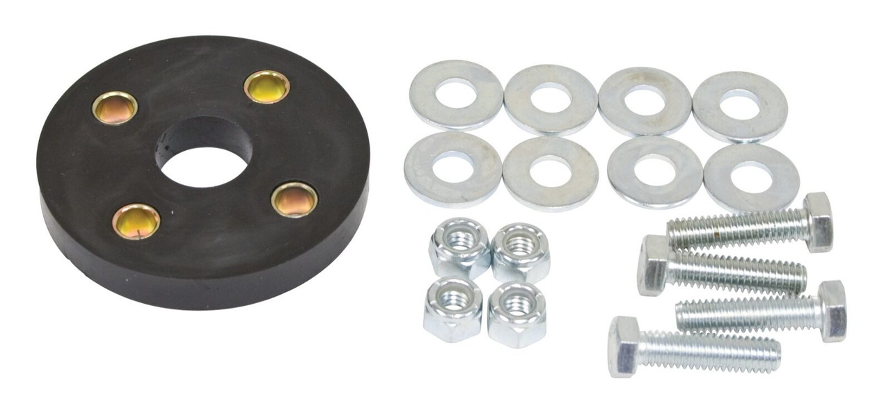 Urethane Steering Coupler Kit, Black, Compatible with VW Type 1 Bug, Karmann Ghia, Type 3