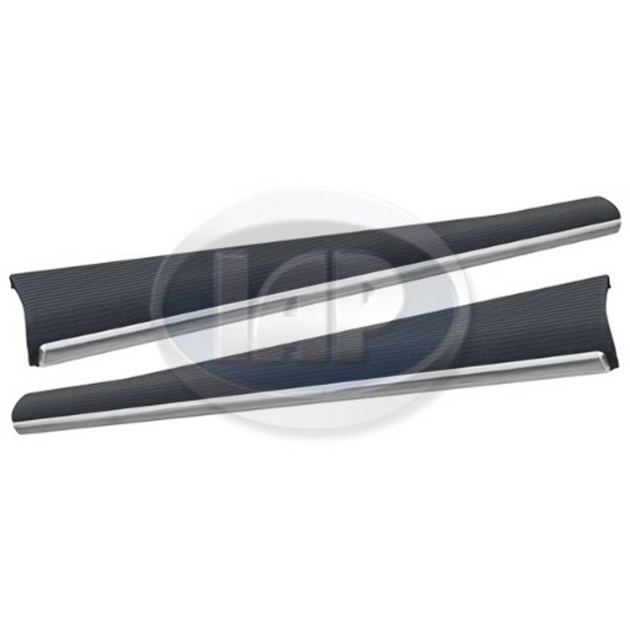 Running Board Pair, German, 33mm, Restoration Quality, for VW Type 1 Bug 1953-66
