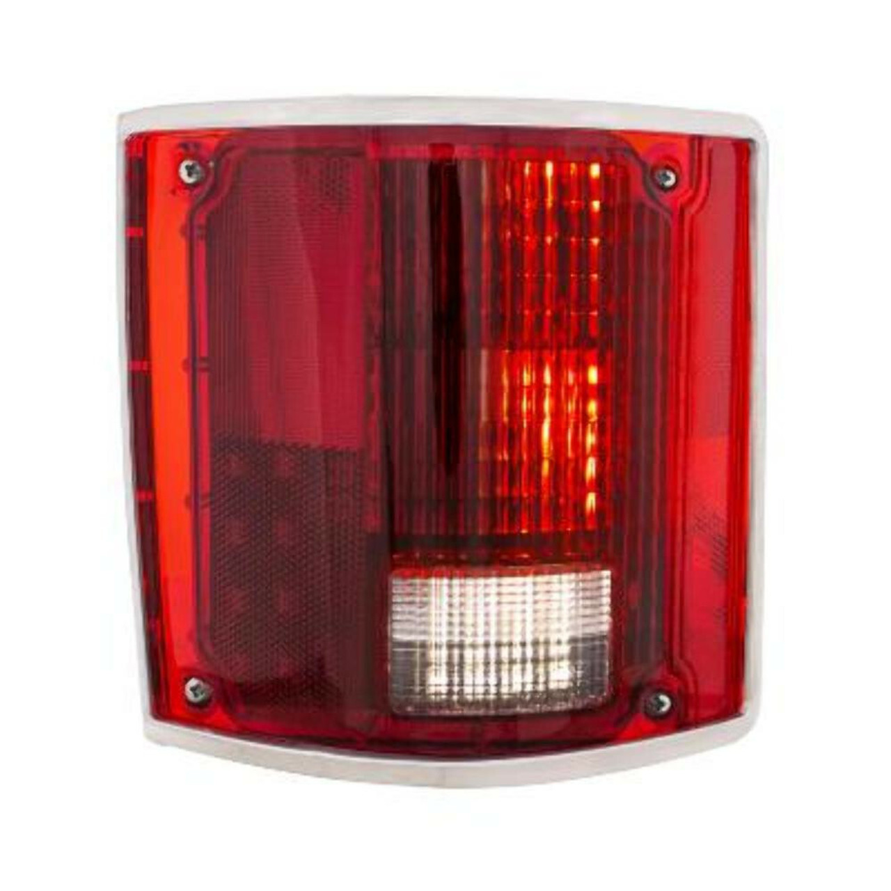 LED Sequential Tail Light with Trim, Driver Side, Fits Chevy/GMC Truck 1973-87
