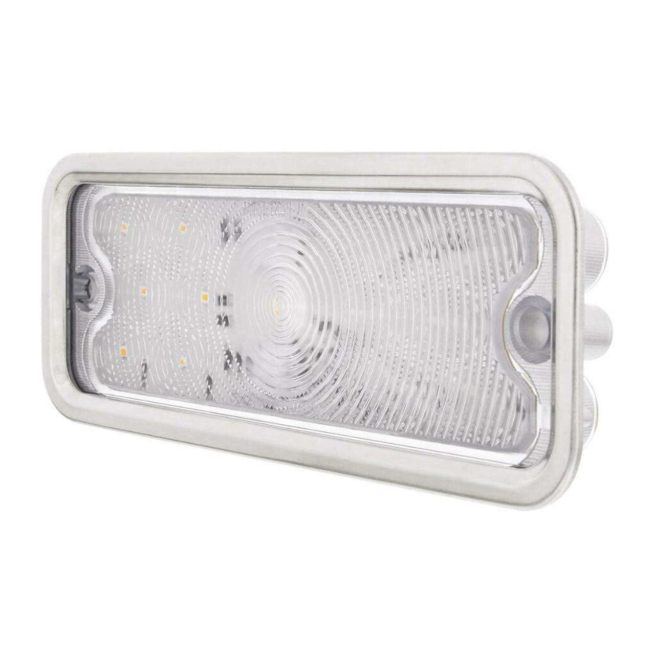 Front Parking Light w/ Housing, Clear Lens/Amber LED, Driver Side, for 1973-80 Chevy/GMC Truck