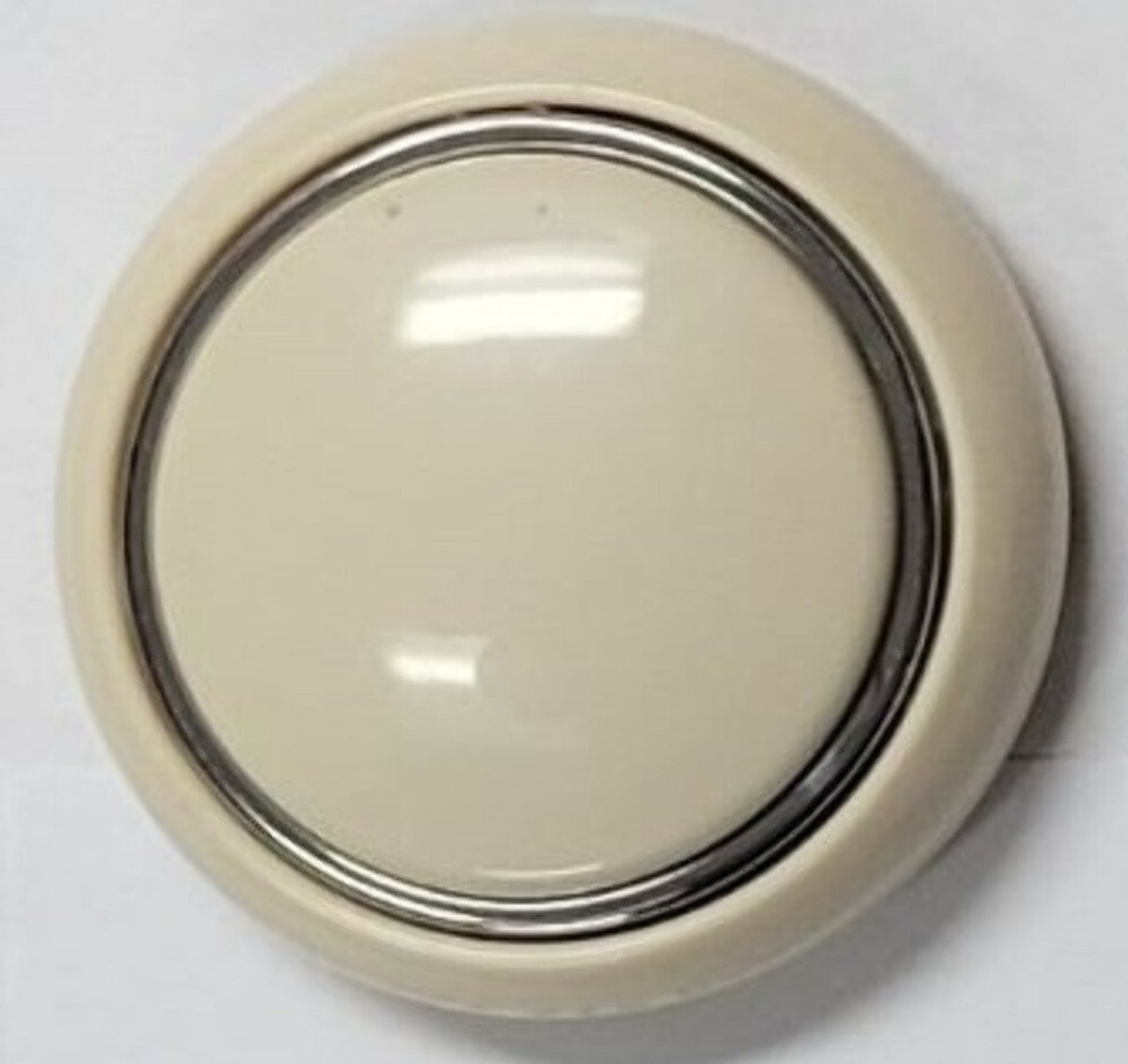 Horn Button, Ivory, Compatible with Volkswagen Type-1 Bug 56-59, Type-2 Bus 1950-1967