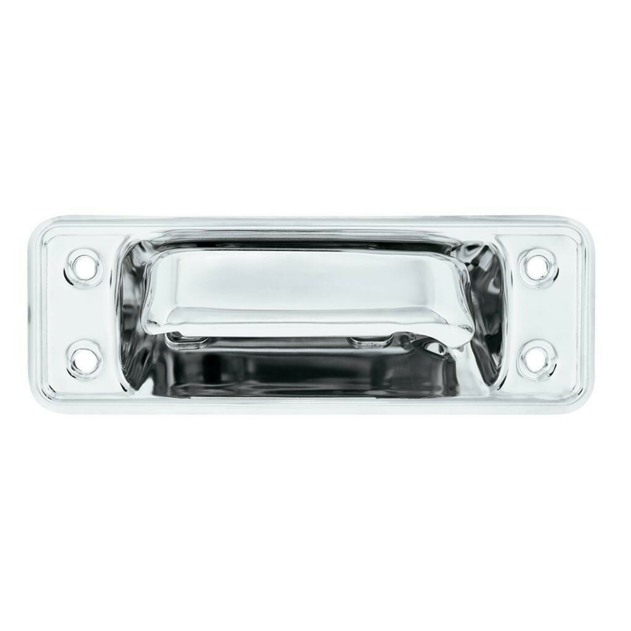 Polished SS Tailgate Handle Assembly For Ford Bronco (1966-77), Trucks (1964-72) Polished SS Tailgate Handle Assembly For Ford Bronco (1966-77), Trucks (1964-72)