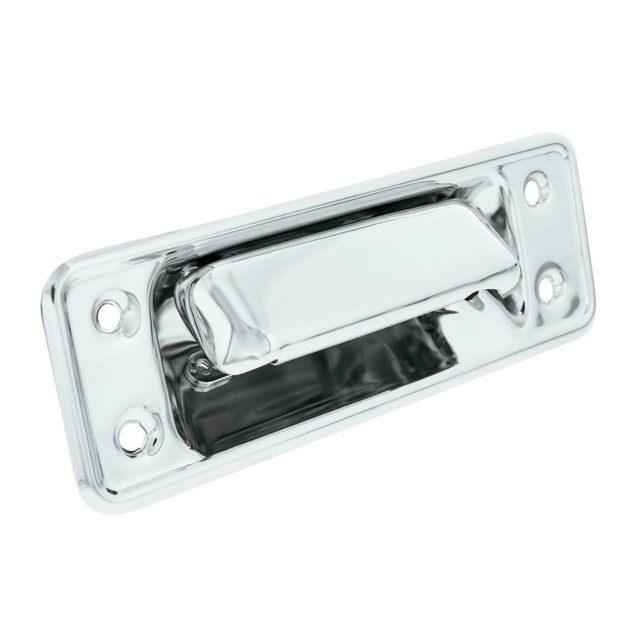 Polished SS Tailgate Handle Assembly For Ford Bronco (1966-77), Trucks (1964-72) Polished SS Tailgate Handle Assembly For Ford Bronco (1966-77), Trucks (1964-72)