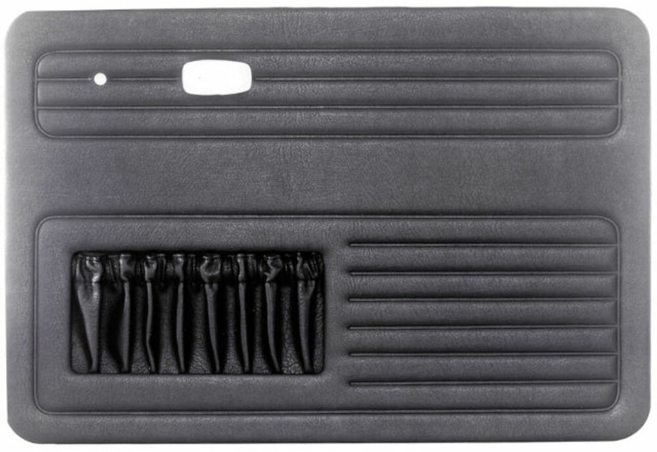 EMPI VW AIR COOLED BUG 65-77 Black 4-piece door panel kit With pockets, 4854