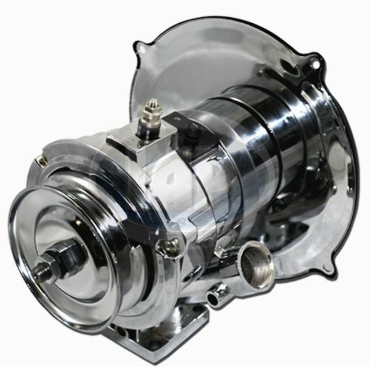 Chrome Alternator Kit - 60 Amp - T-1 67-78, T-2 67-71, GHIA 67-74, S/B 71-79