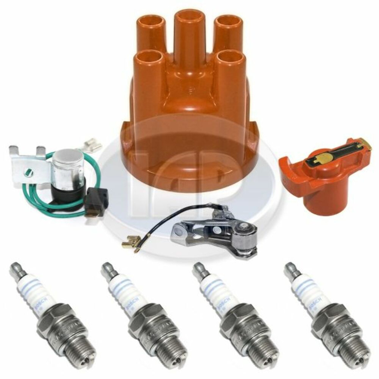 IAP Performance Ignition Tune Up Kit for VW Beetle 009/094 Distributors with Bosch Components