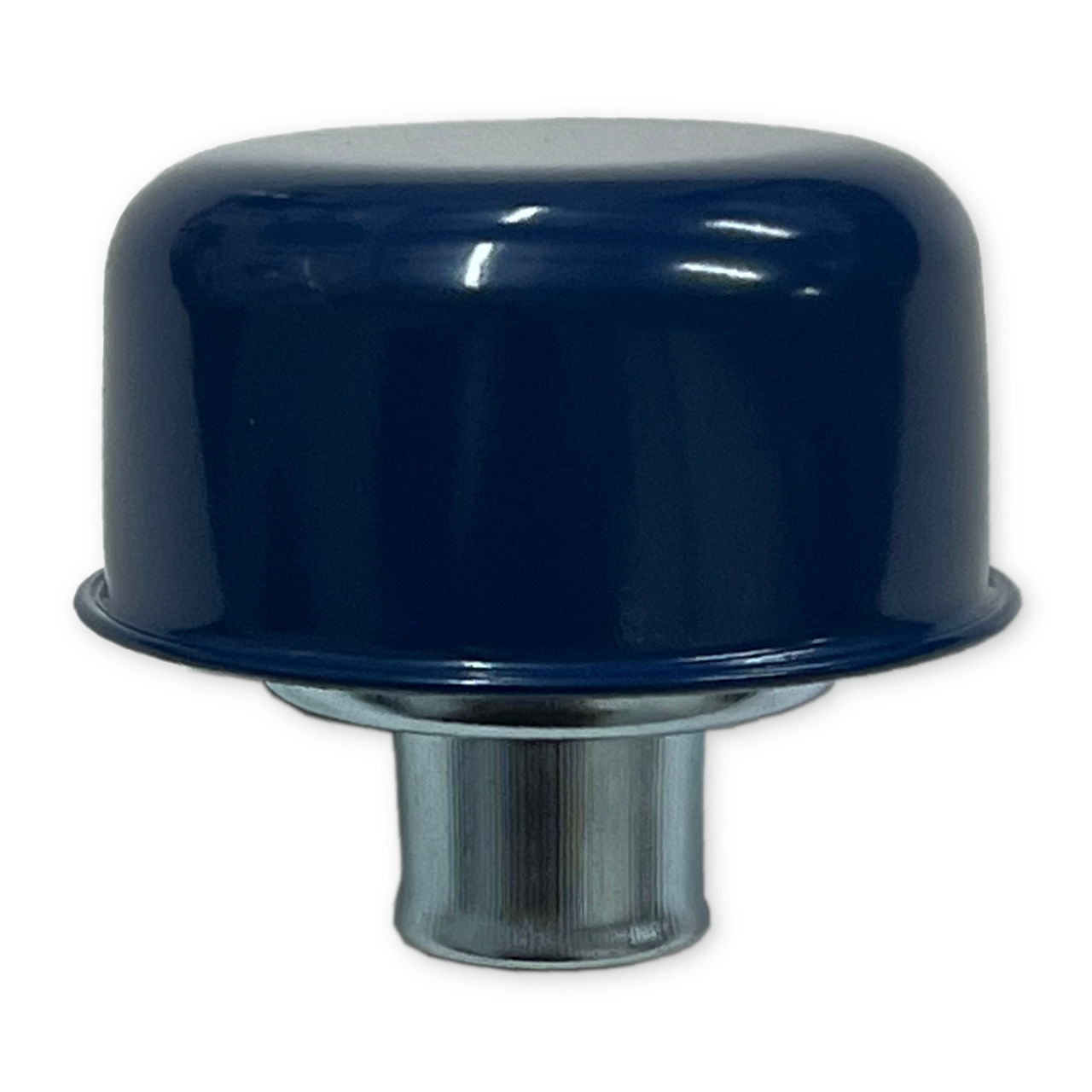 Blue Valve Cover Breather Cap, Fits Ford/Chevy/Mopar Small or Big Block