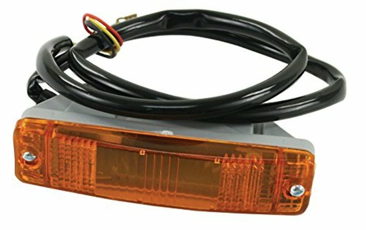 Front Bumper Turn Signal Assembly Set - Fits VW Beetle 1968-1973 - 113953049AK