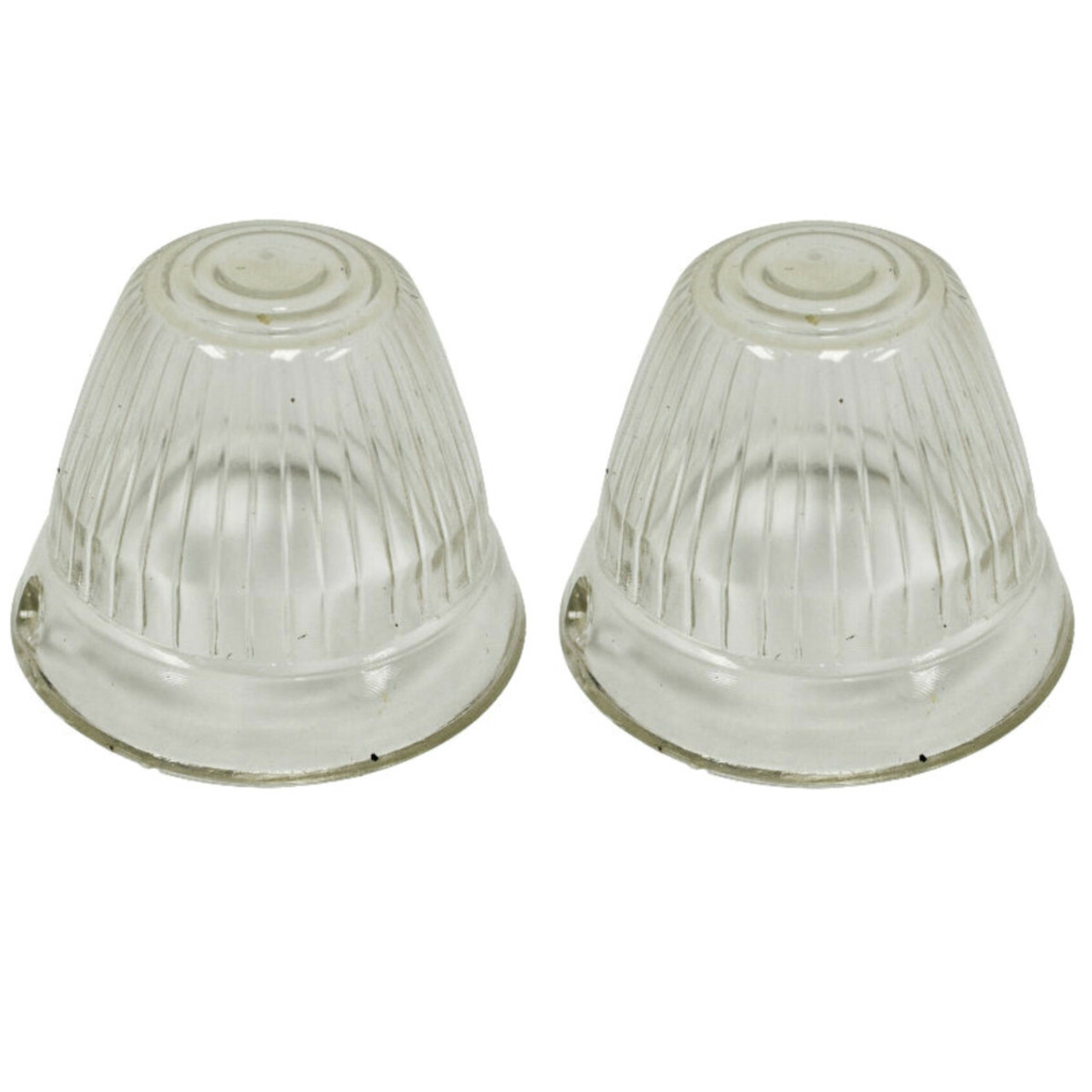Turn Signal Lenses, Pair - Compatible with VW Type-1 Bug 1955-1957 / Type-2 Bus 1956-1962