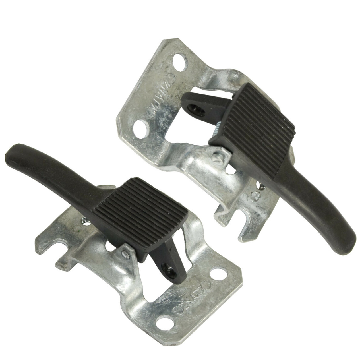 Inside Door Handles Set, Black, Compatible with VW T-1 67-79, T-2 74-79, T-3 62-73, Ghia 64-70