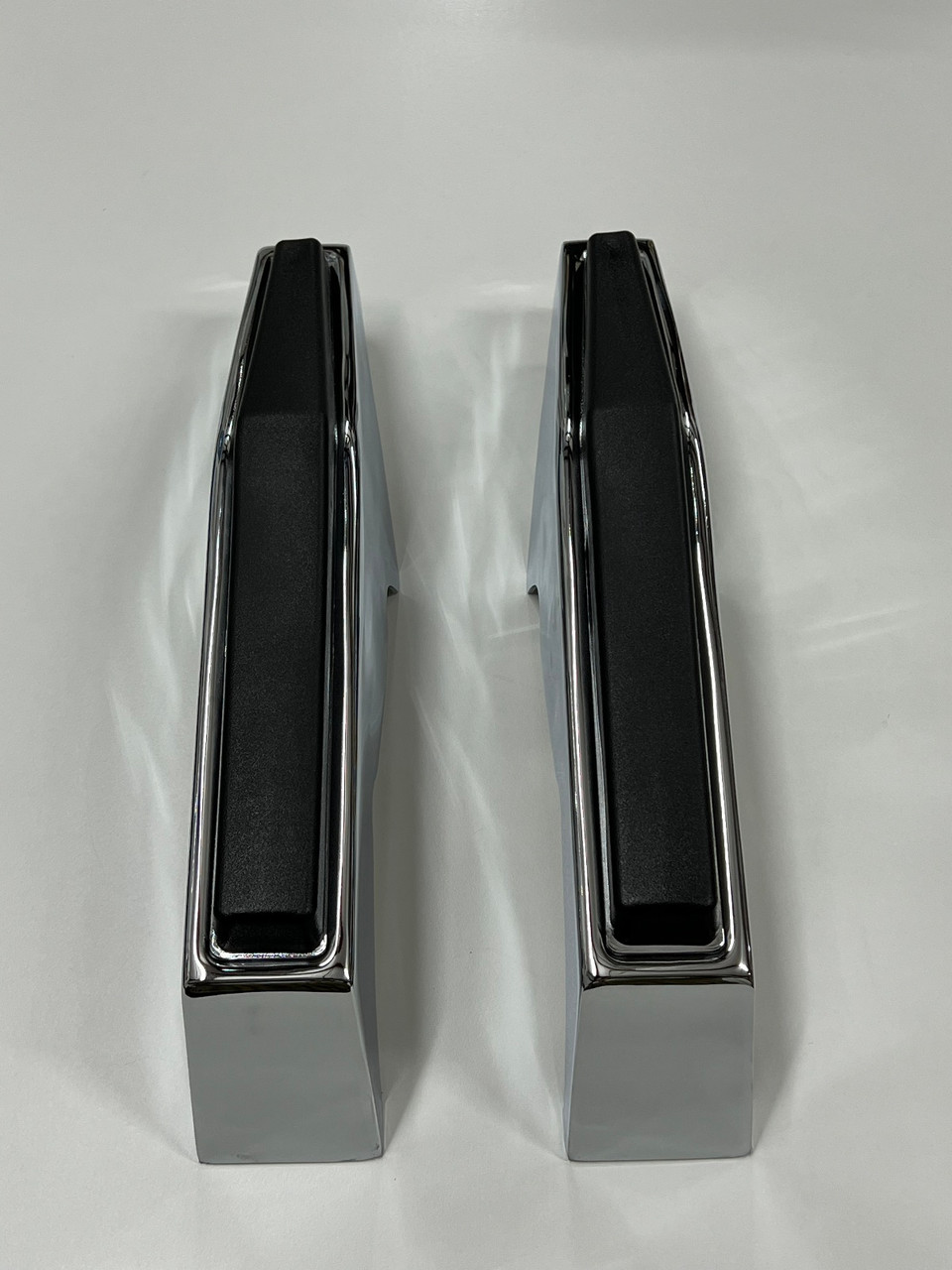 Truck Front Bumper Guards, Chrome - Compatible with Chevrolet and GMC C10 Trucks 1973-1980