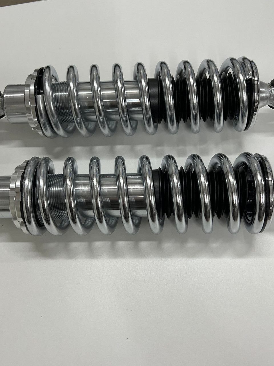 Universal Coil Over Chrome Shocks, 250 lbs for Hot Rods, Rat Rods, Street Rods
