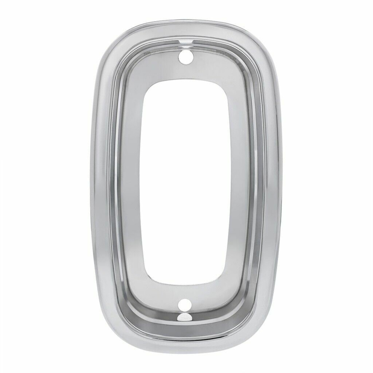 Chrome Die-Cast Tail Light Bezel Fits Chevy/GMC 1960-66 Pickup Fleetside Truck C10 C20