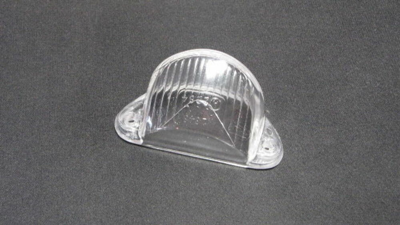 License Light Lense, Fits Air Cooled VW Bug Type 1, 58-63, Made in The USA