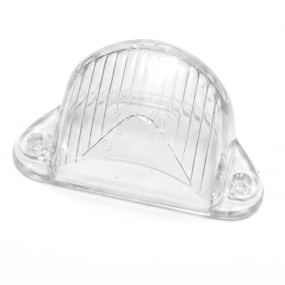 License Light Lens for Air Cooled VW Bug Type 1958-1963, New, Made in the USA