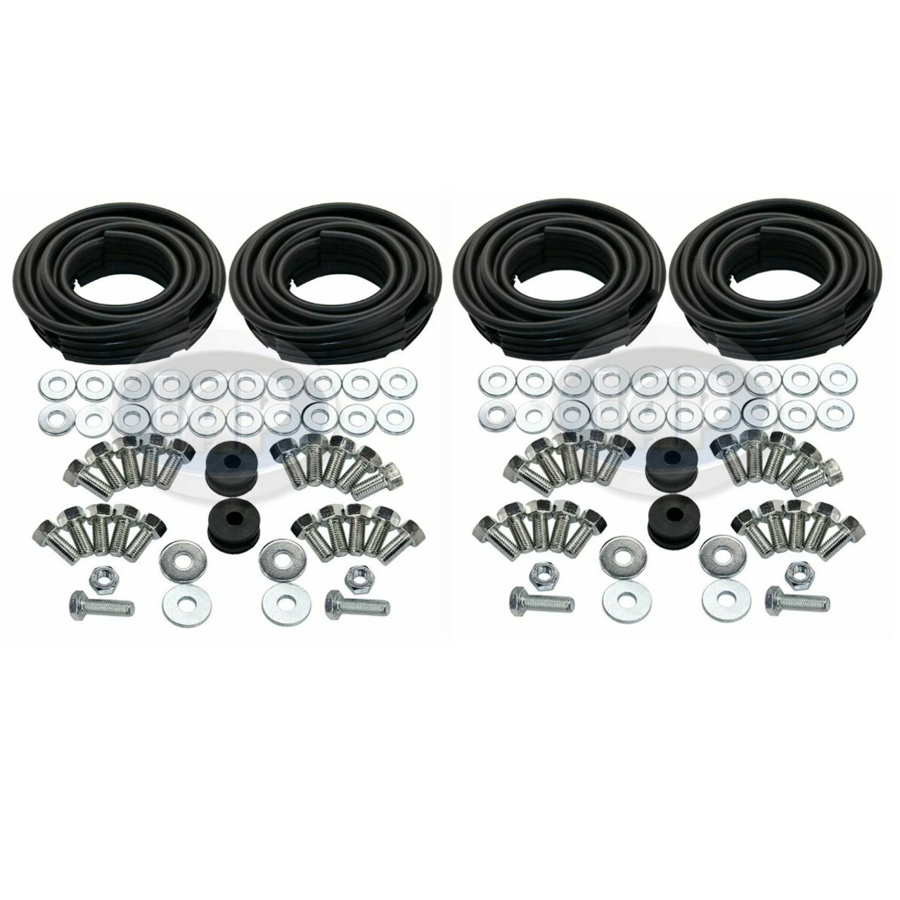 Fender Beading 4pc Kit with Hardware for Type-1 Bug and Super Beetle 1949-1978