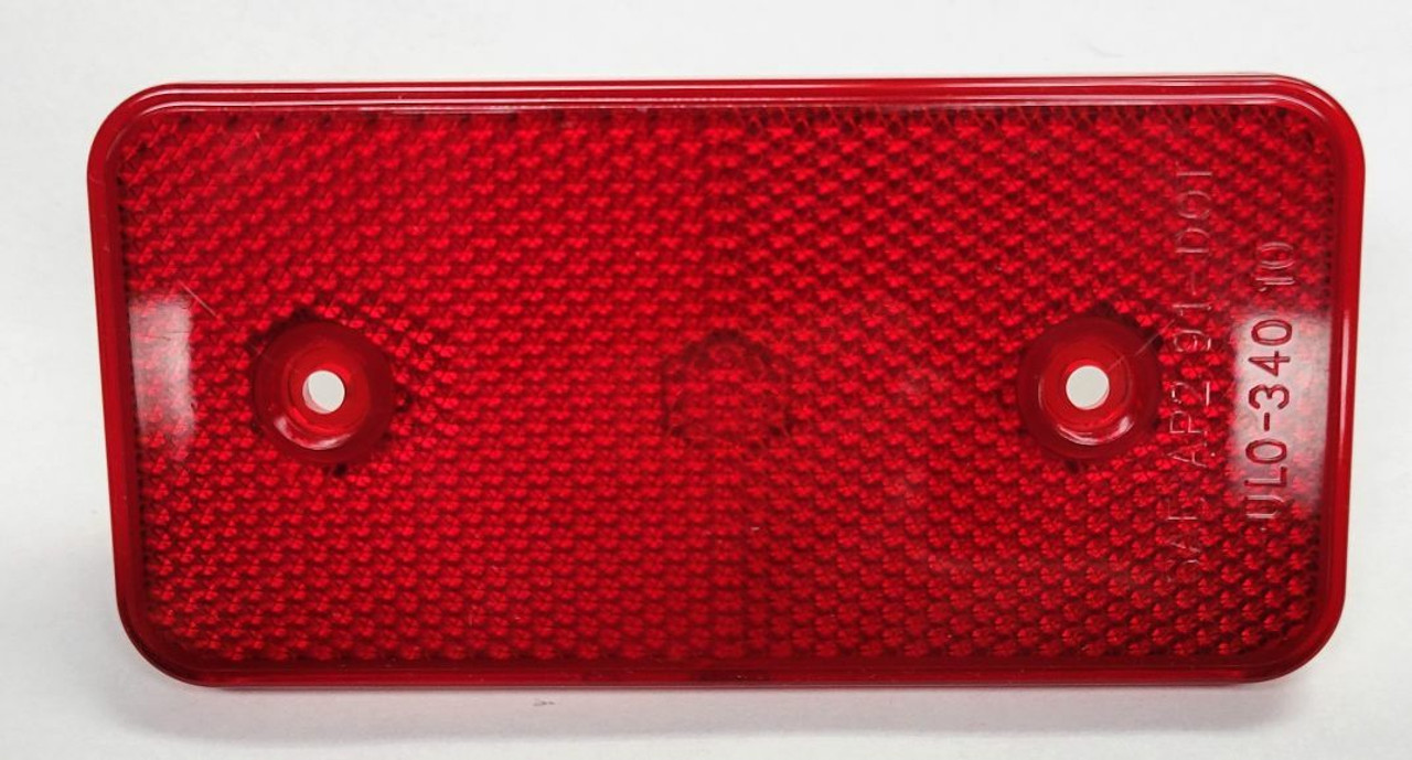 Red Rear Side Marker Lenses, Pair – Fits Volkswagen Vanagon (321 945 361A)