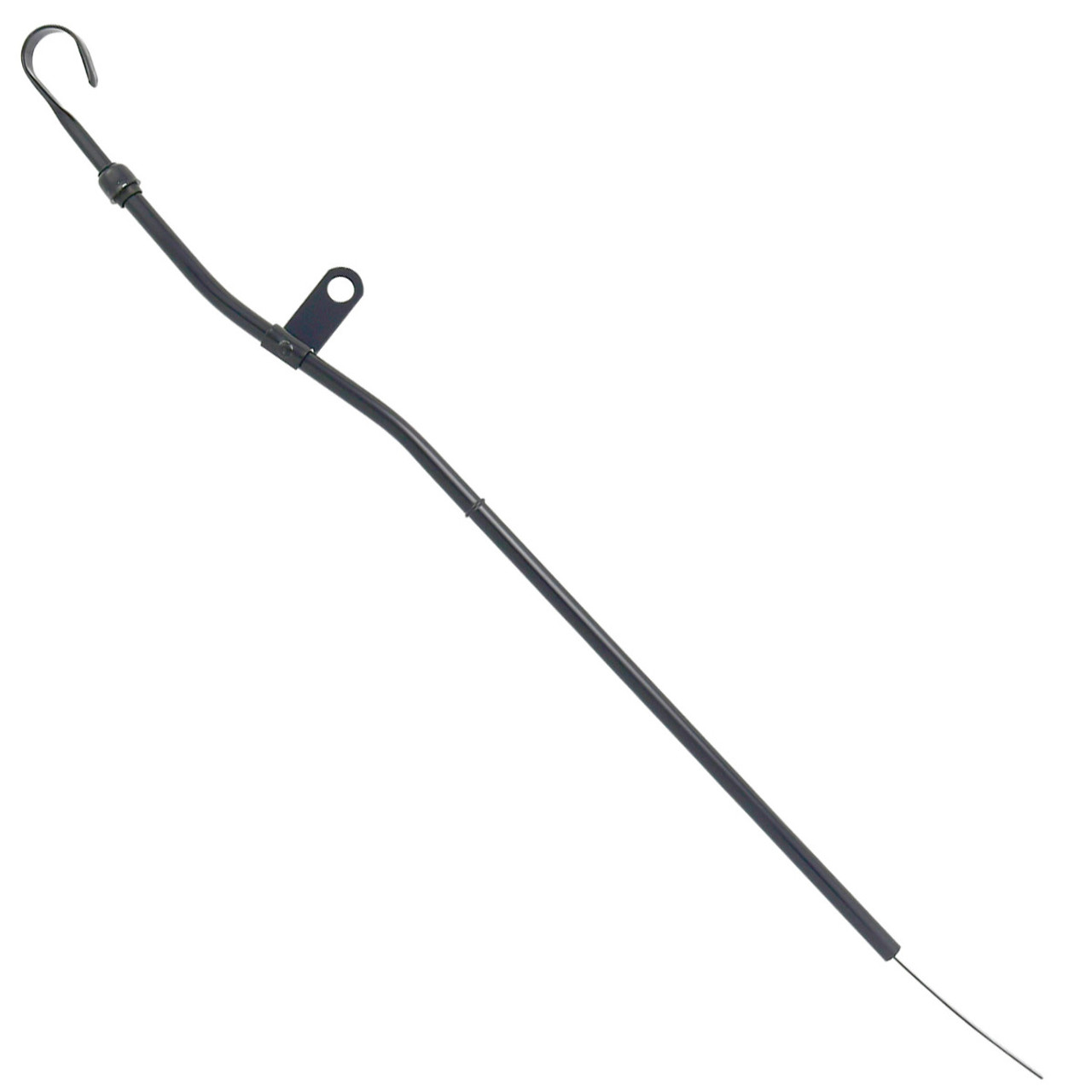 Black Steel Engine Oil Dipstick, Original Style Handle - Fits Ford 351C Cleveland V8