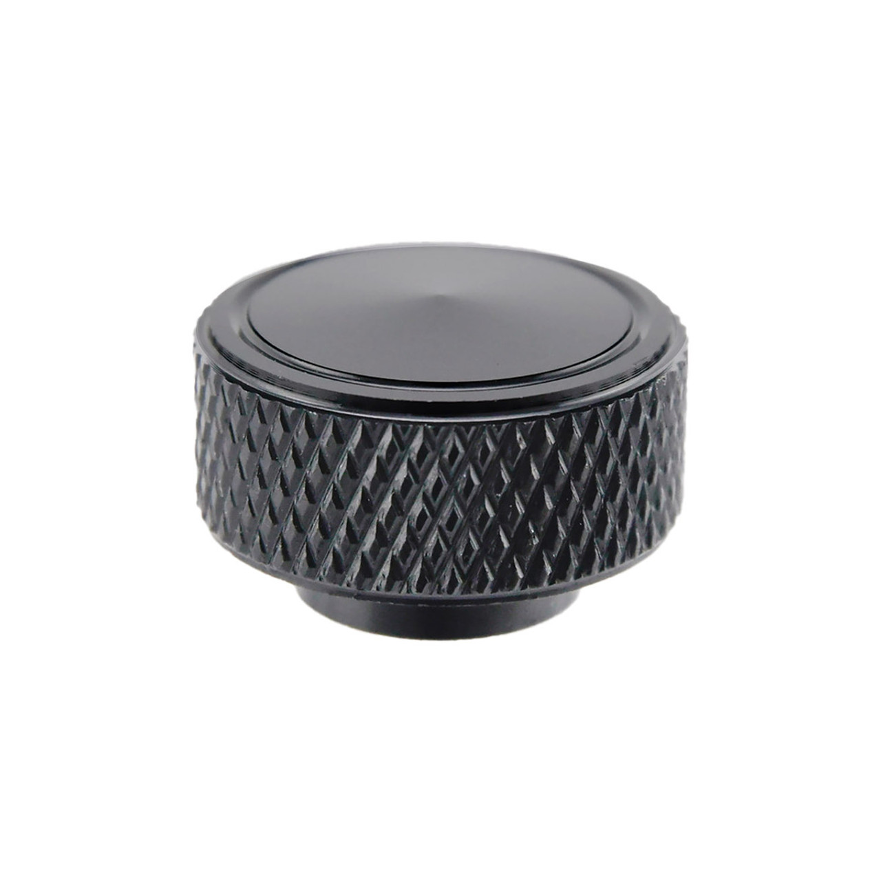 Universal Knurled Air Cleaner Wing Nut, 1/4"-20, Black