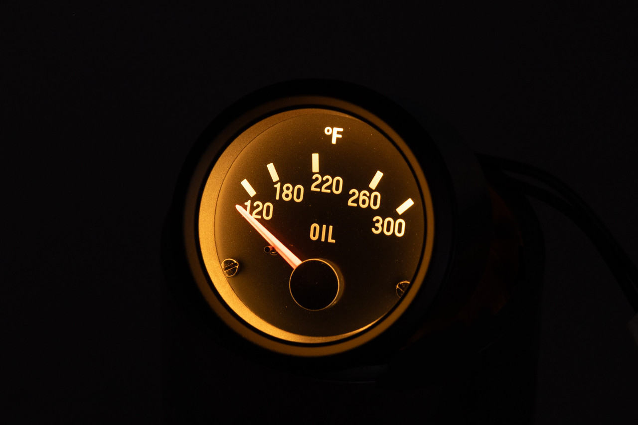 EMPI Drivers Oil Temperature Gauge (0-300F Degrees), Each