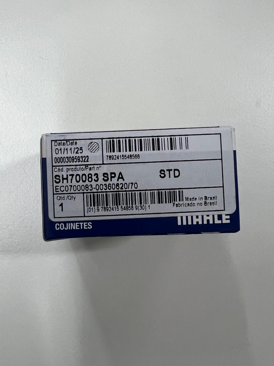 MAHLE Double Thrust Cam Bearing Set - VW Bug Bus Ghia 1600cc - 111 198 541 HDB