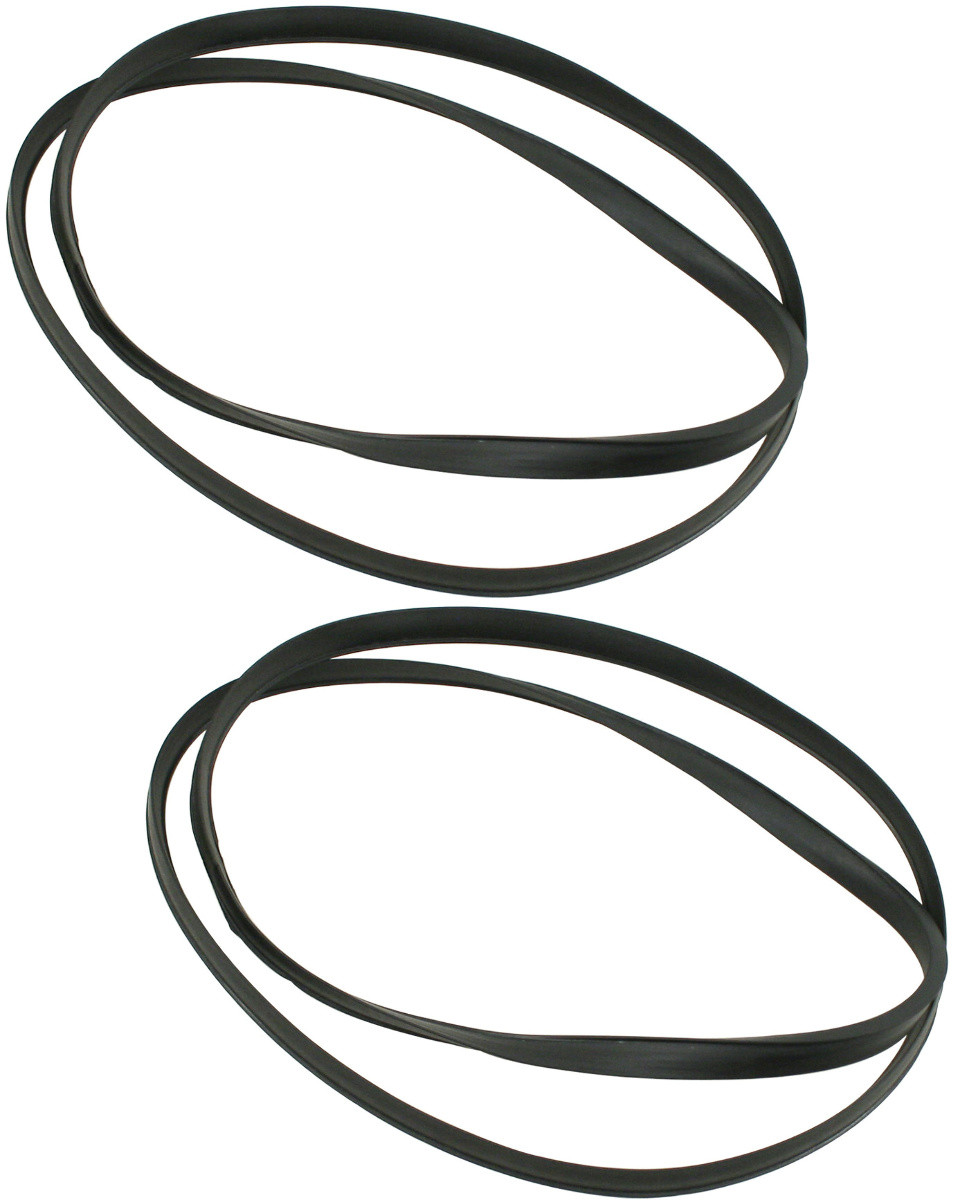 Pop‑Out Quarter Window Seal Pair (Left & Right) fits VW Beetle 1965‑1977