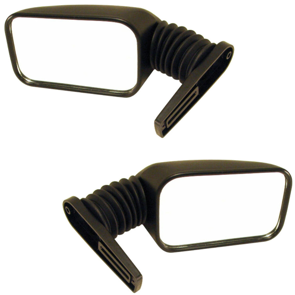 Mini Spyder Mirrors, Pair, Clear Glass, Fits Left or Right, For Dune Buggy