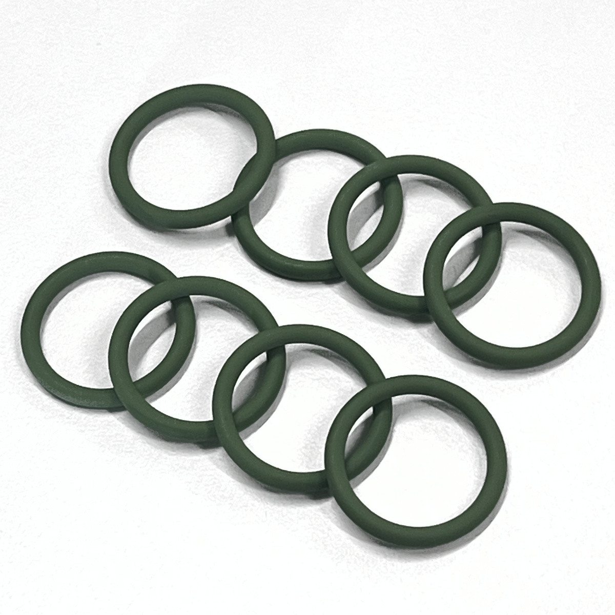 Pushrod Tube Seal Set (8 Pieces) - Head Side (Outer) - Fits VW Bus 1972-1979 1700-2000cc & Vanagon 1980-1983 - Replacement for VW 021109345A