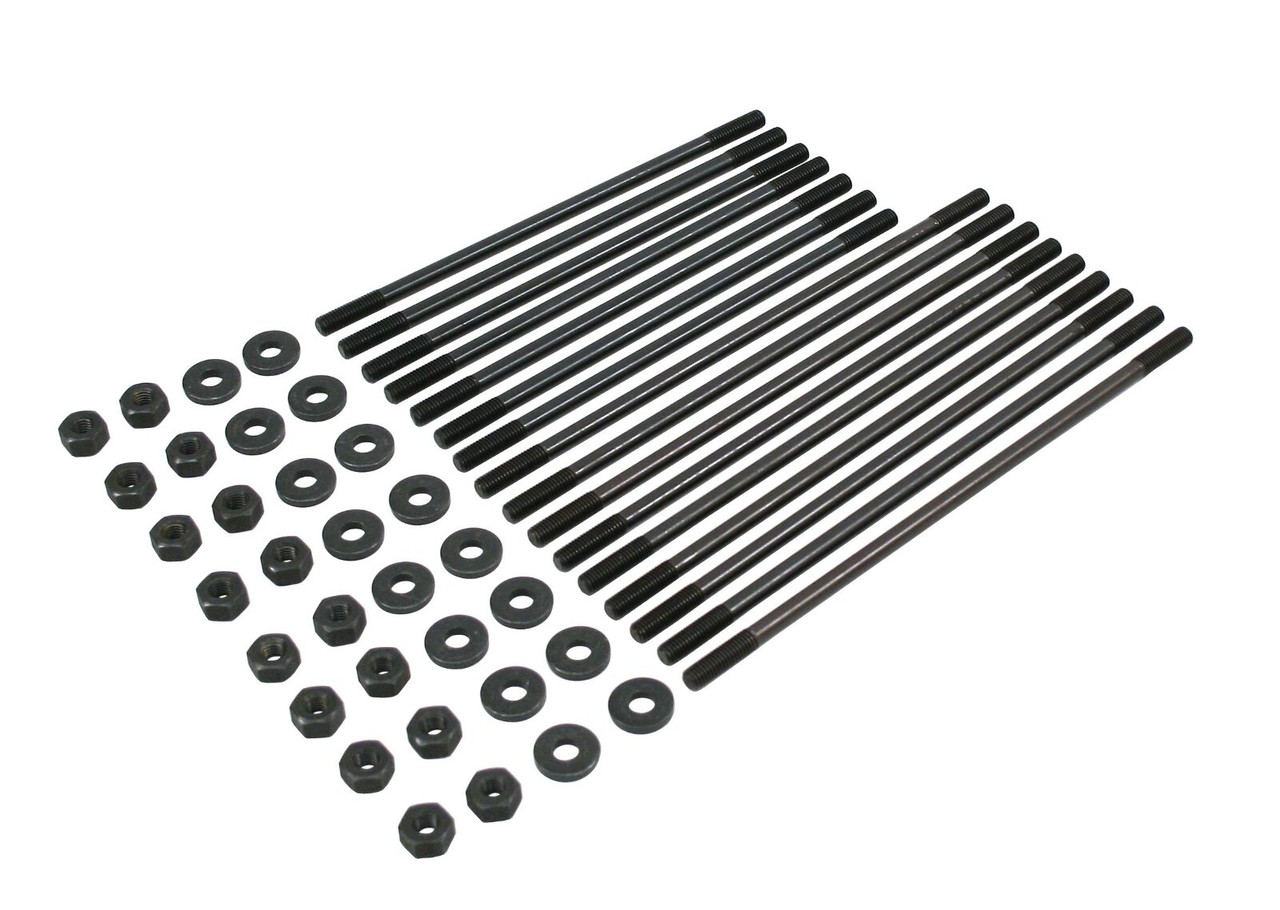 8mm Case Stud Kit Stock Length Fits VW Type 1 Single‑Port Engine for VW Bug Buggy Trike Rail