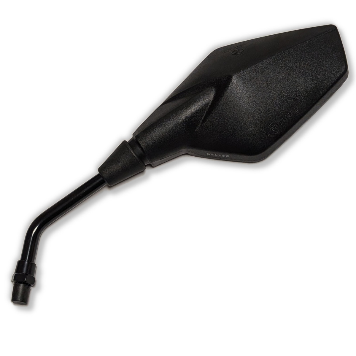 Universal Motorcycle Mirrors Pair M10 RH Thread Adventure Dual Sport Enduro Black