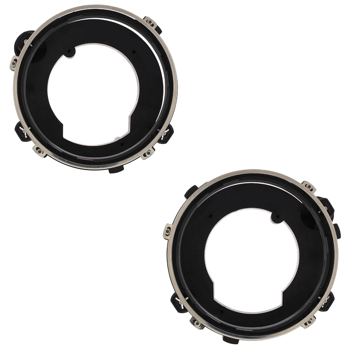 1997‑2006 Jeep Wrangler Headlight Bracket Kit – Left & Right Side OEM‑Style Replacements
