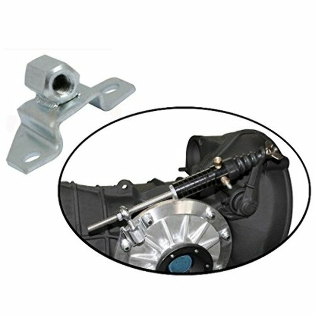 EMPI 17-2814 HYDRAULIC CLUTCH SLAVE BRACKET - T1 Transmission - Each - VW Dune buggy Bug Ghia Trike Baja