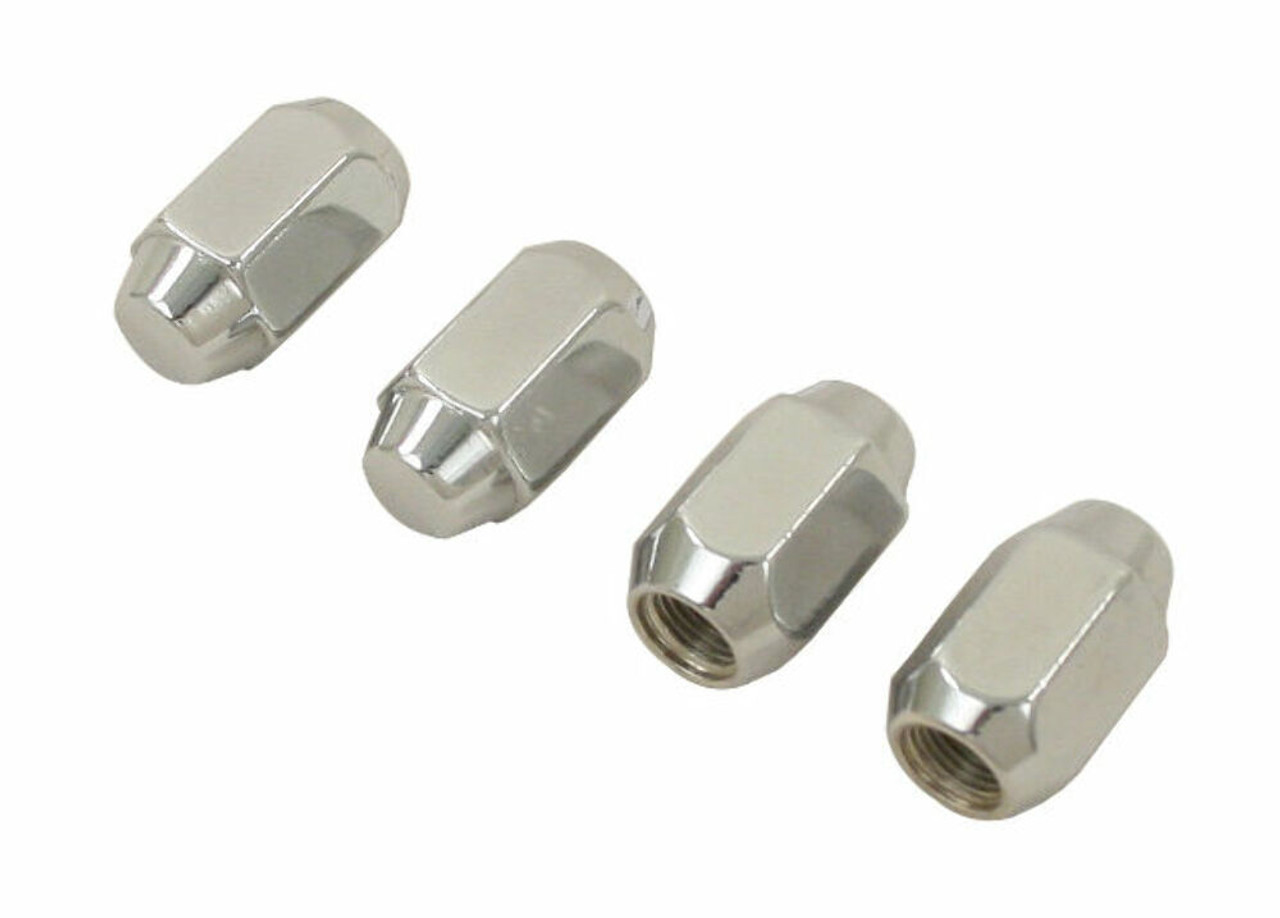 Lug Nuts 7/16-Rh For Steel Wheels, Chrome, Set 5, Fits VW Bug Buggy Sand Rail, EMPI 9512
