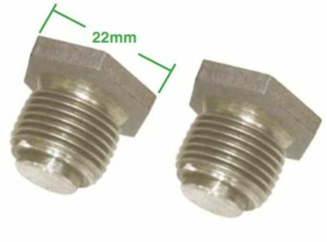 EMPI Hex Head Oil Relief Spring Plug Pair VW Type 1 & 4 Bug Buggy Baja Sand Rail
