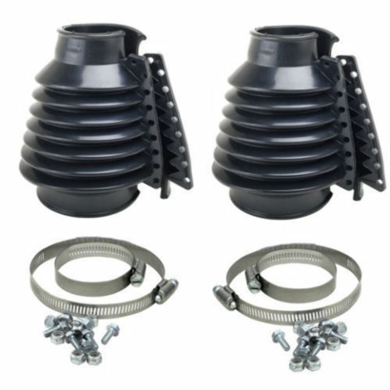 Swing Axle Boots, Rear, Deluxe, Black, Pair, Fits VW Bug Beetle Baja Sand Rail Buggy, EMPI 9984