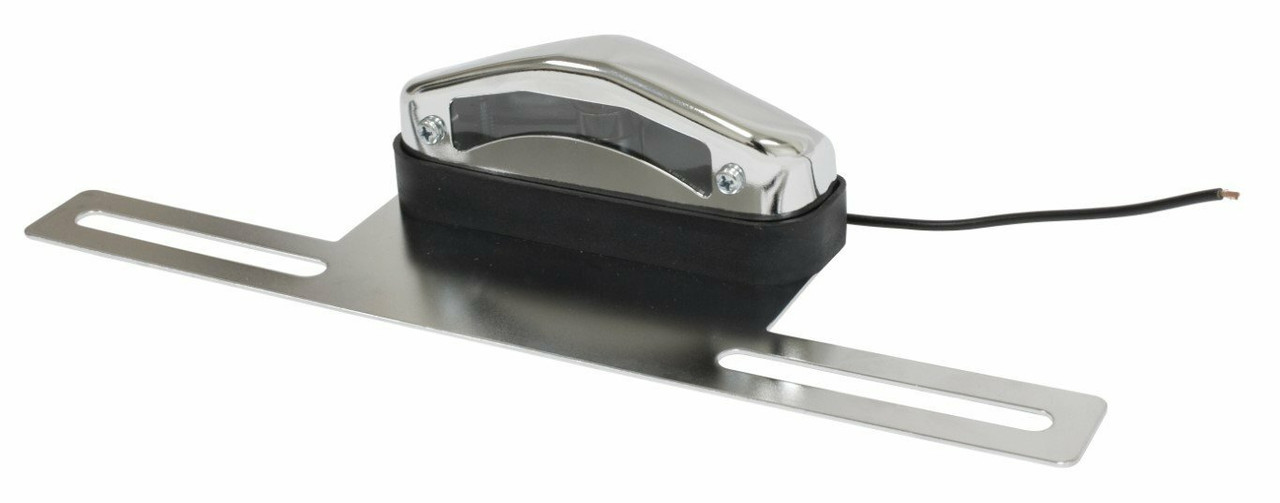 EMPI VW BUG, BAJA, BUGGY CHROME LICENSE PLATE LIGHT  9457