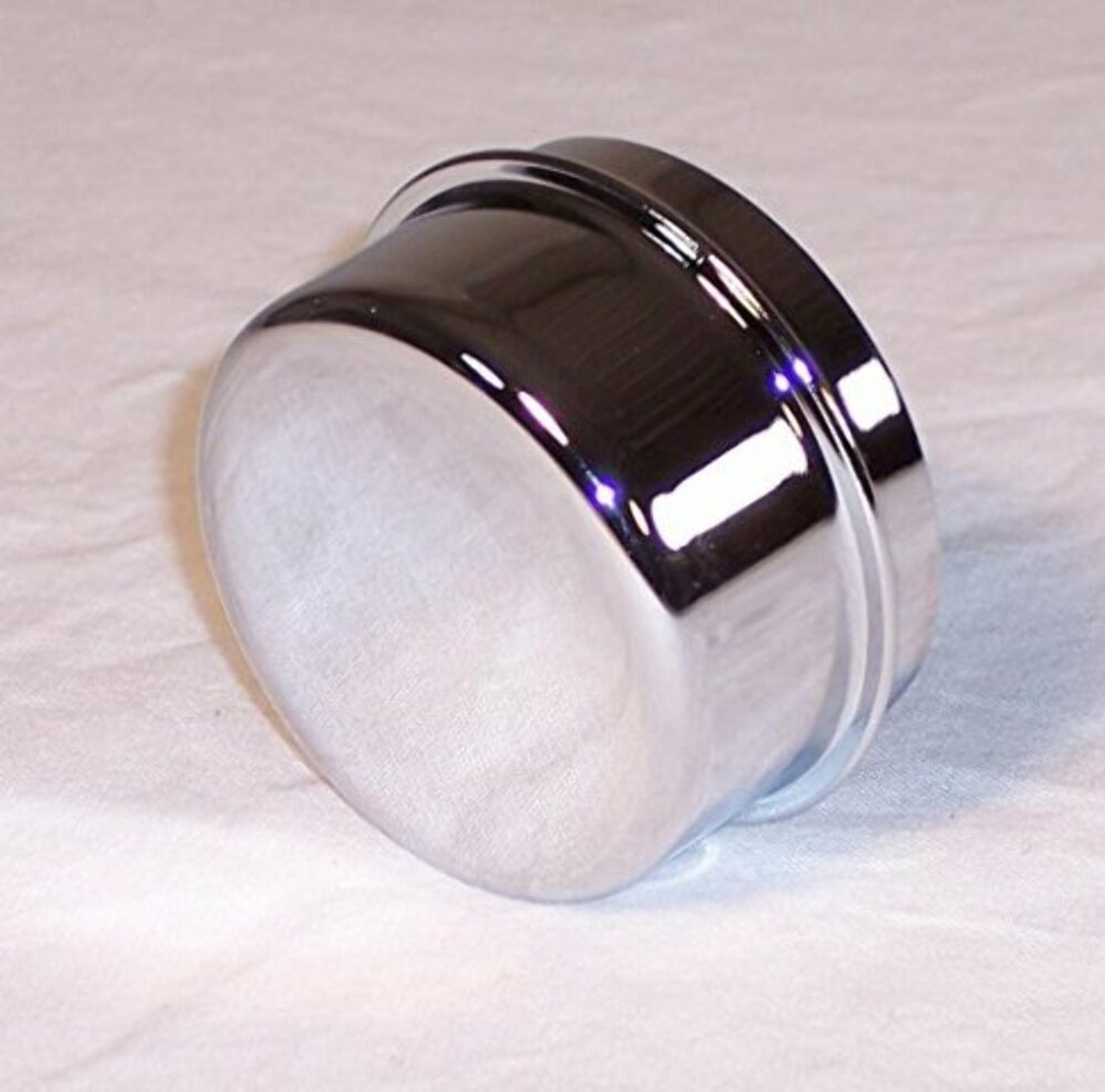EMPI 9622 Chrome Spindle Caps, Pair - for Aluminum Spindle Wheels