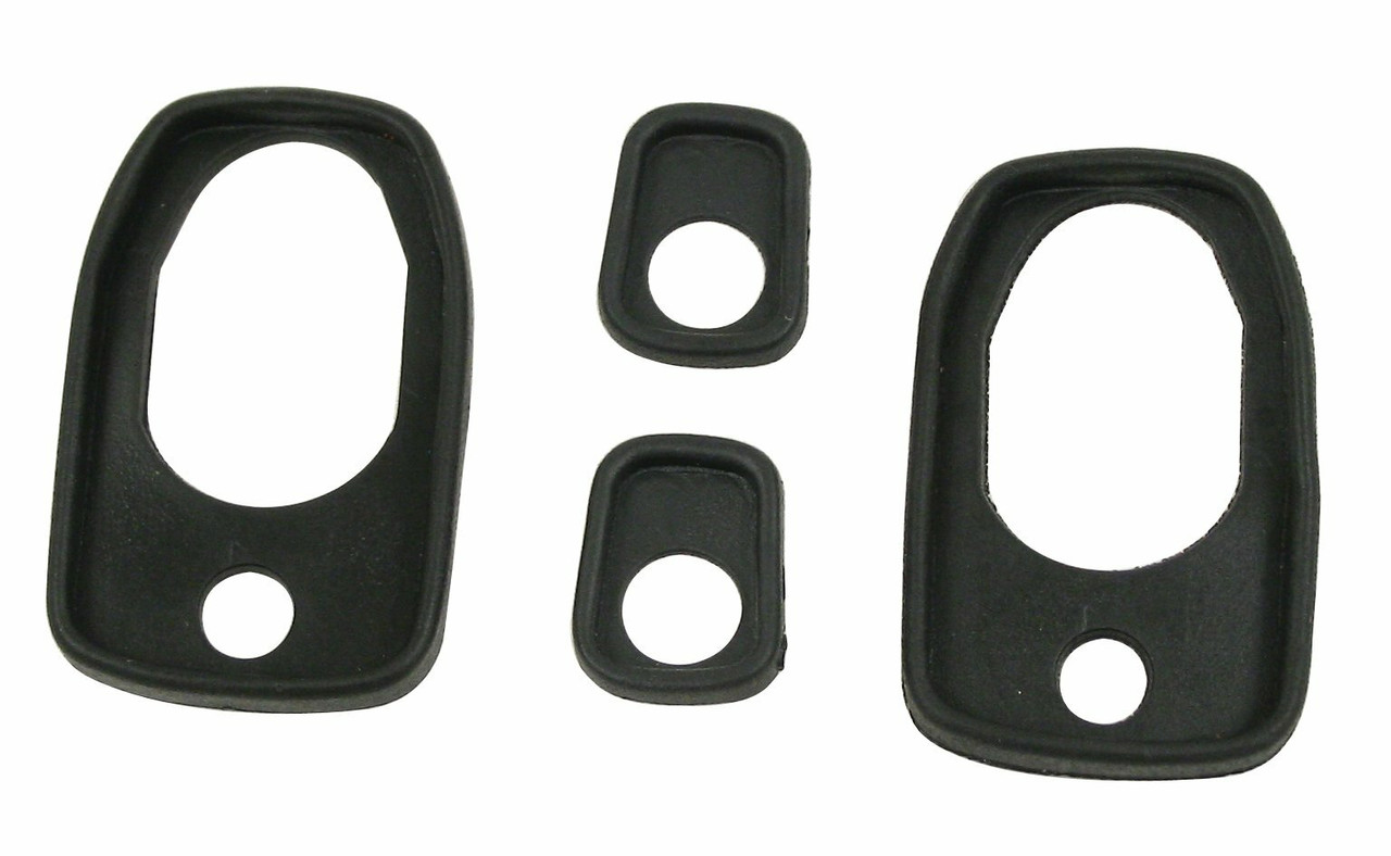 Door Handle Seals, 4pc Set, Compatible with VW Bus Type 2 1968-79, 211-837-211A