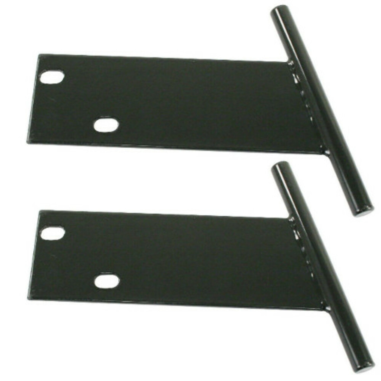 Type 1 VW Beetle 1968-1973,  Cal-Look Black T-Bars, Pair.   3875
