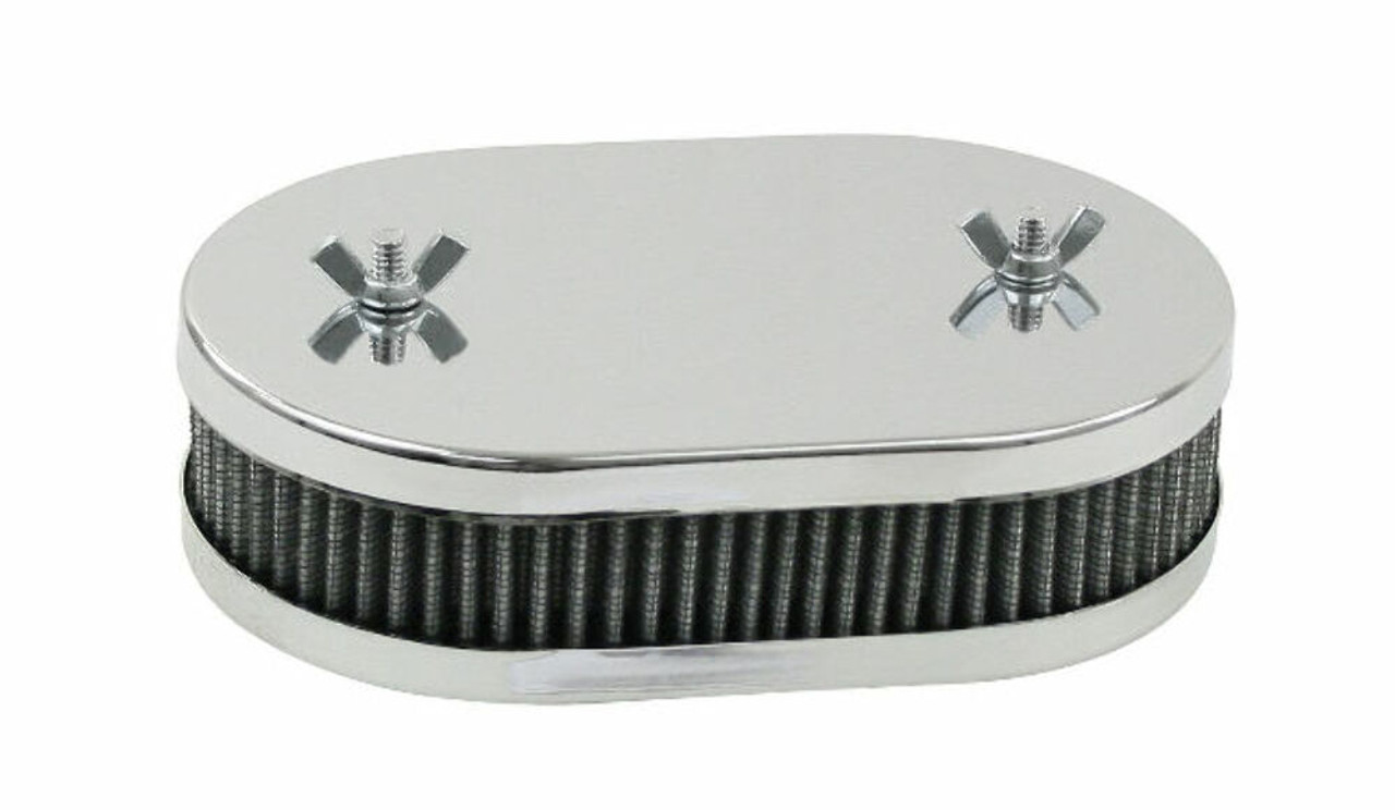 EMPI VW BUG BUGGY CHROME AIR CLEANER WEBER 38-45 DCOE DHLA 1-3/4 TALL 8722
