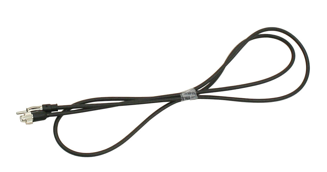 Antenna, Stock Replacement, Dual Base Side Mount 60" Cable, Fits VW Beetle 53-66, Bus 50-67, EMPI 58-3506