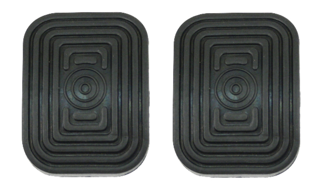 1950-1979 Type 1 VW Beetle Brake and Clutch Pedal Pads, Set of Two  9904-B