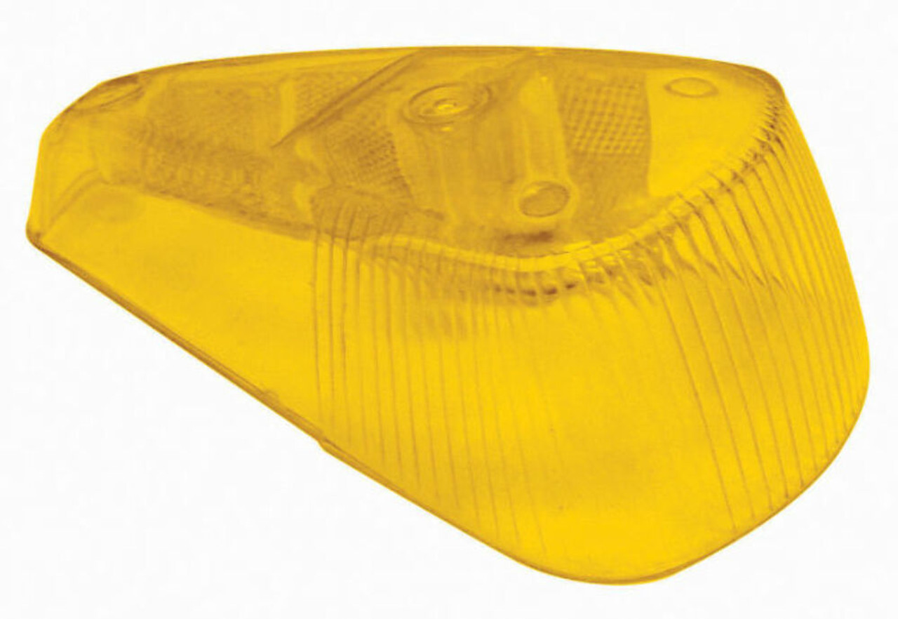 Turn Signal Lens, Left, Amber, Each, Fits VW Type 1 Bug 70-79, EMPI 98-9517-B