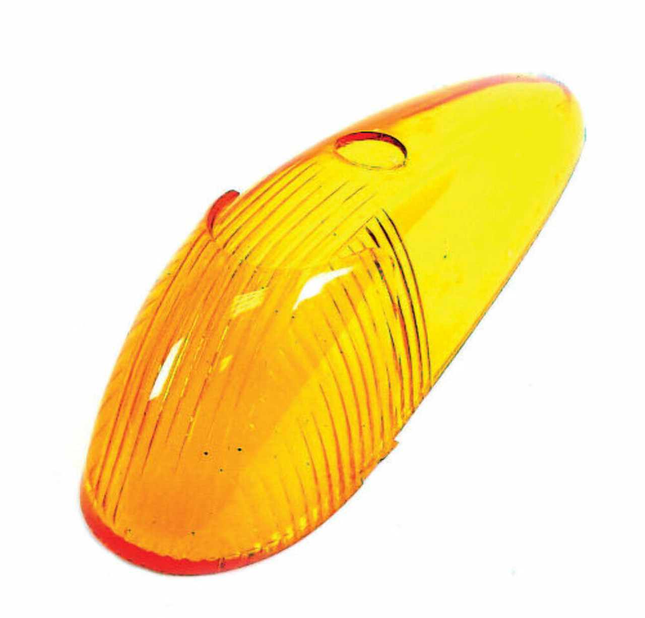 Turn Signal Lens, Left Or Right, Amber, Each, Fits VW Type 1 Bug 58-63, EMPI 98-9522-B